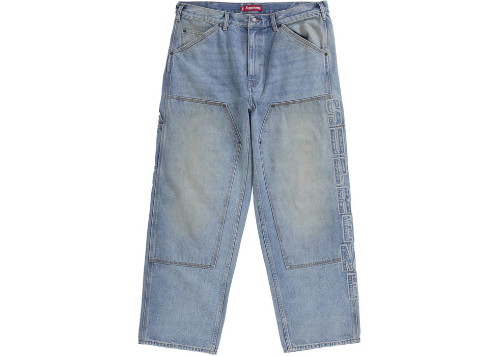Supreme Reflective Double Knee Pant Denim