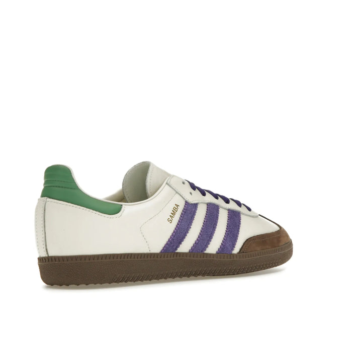 adidas Samba OG Off White Core Purple Green Brown (Women's)