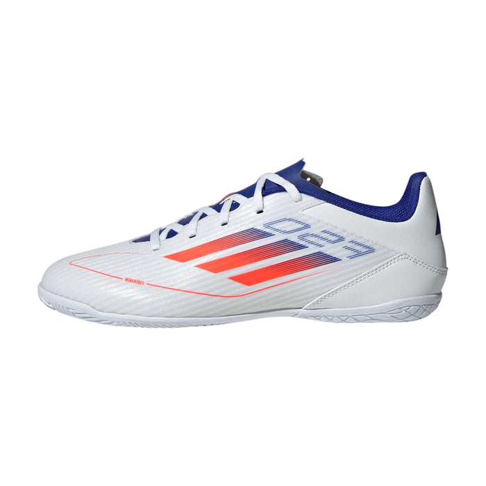adidas F50 Club Indoor Cloud White Solar Red Lucid Blue