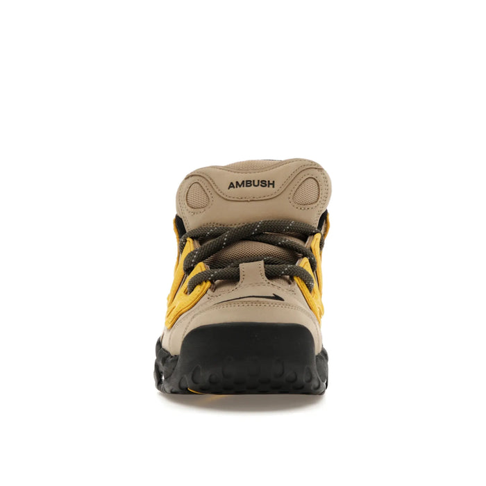 Nike Air More Uptempo Low AMBUSH Vivid Sulfur Limestone