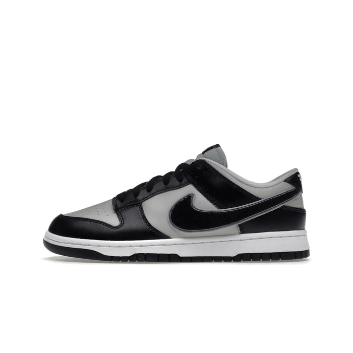 Nike Dunk Low Chenille Swoosh Black Grey