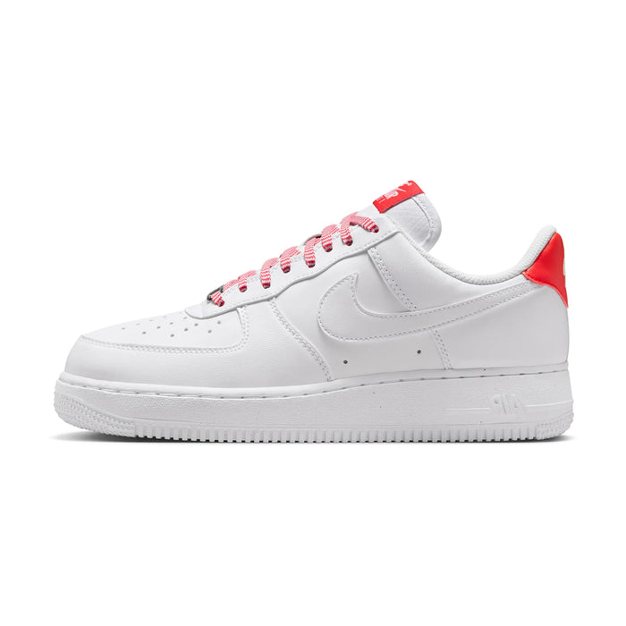 Nike Air Force 1 Low '07 White Pink Foam Metallic Silver Light Crimson (Women's)