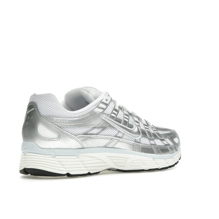 Nike P-6000 White Blue Tint Sail Metallic Silver (Women's)