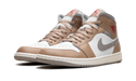 Jordan 1 Mid Rattan White College Grey