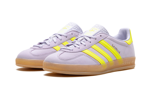 adidas Gazelle Indoor Silver Dawn Solar Yellow (Women's)