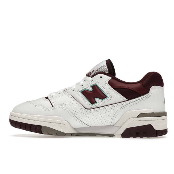 New Balance 550 Burgundy Cyan
