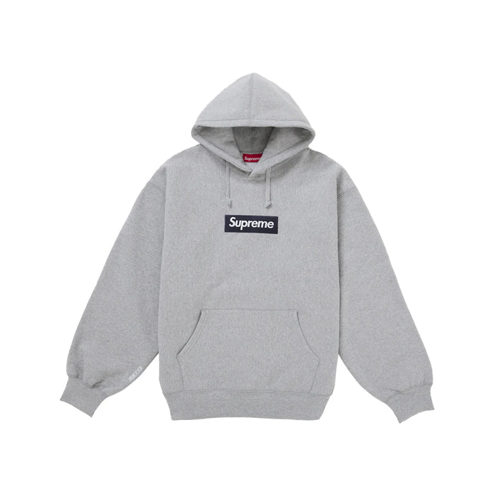 Supreme Box Logo Hooded Sweatshirt (FW25) Heather Grey