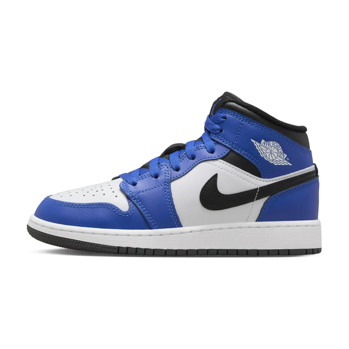 Jordan 1 Mid Game Royal White Black (GS)