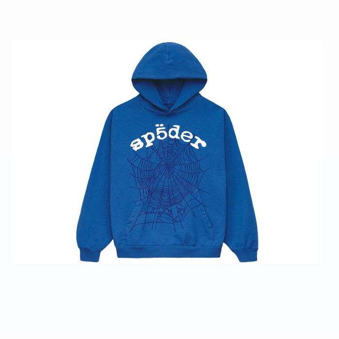 Sp5der Legacy Hoodie Blue