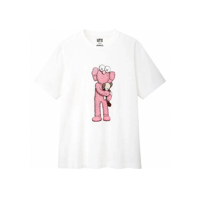 KAWS x Uniqlo Pink BFF Tee (Asia Sizing) White