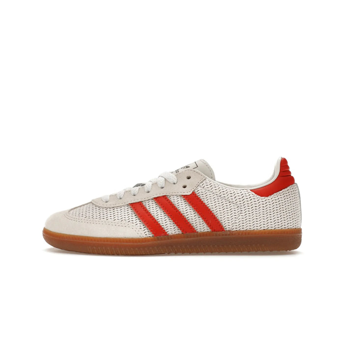 adidas Samba OG Crystal White Preloved Red