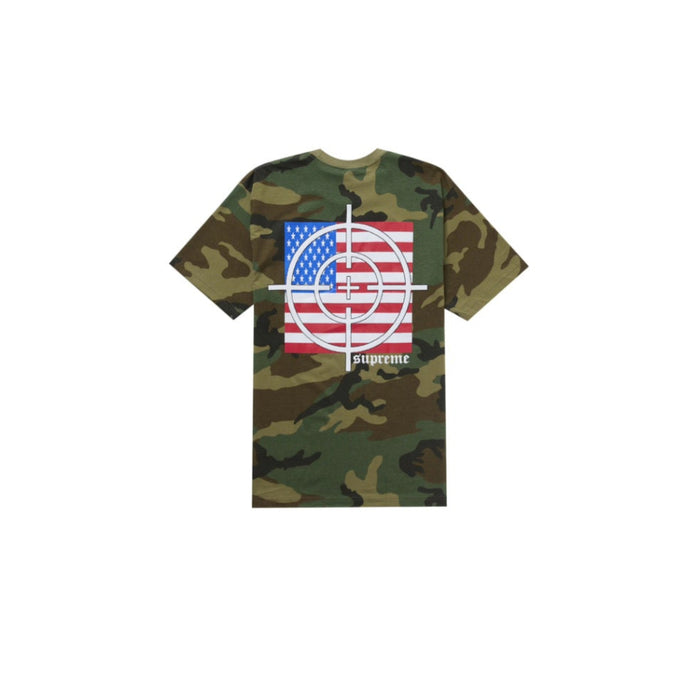 Supreme Target Tee Woodland Camo