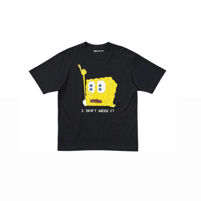 Uniqlo x CPFM Spongebob Squarepants UT Graphic T-Shirt Black