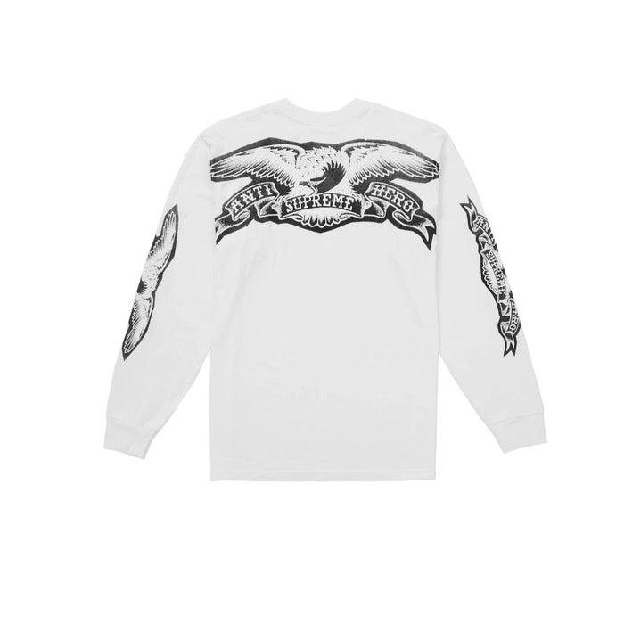 Supreme ANTIHERO Eagle L/S Tee White