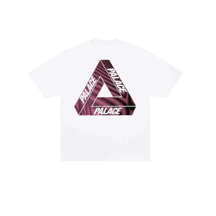 Palace Tri-Vex T-Shirt White/Pink