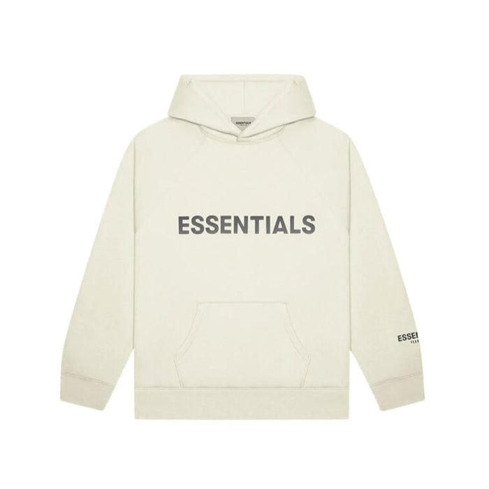 Fear of God Essentials Pullover Hoodie Applique Logo Buttercream