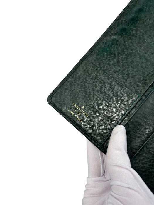Louis Vuitton Taiga Leather Porte Valeur Bi-fold Wallet