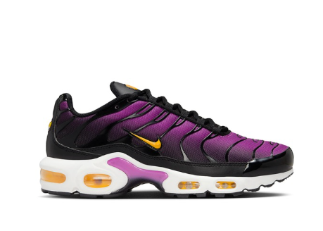 Nike Air Max Plus Black Laser Orange White Hyper Violet (Women's)