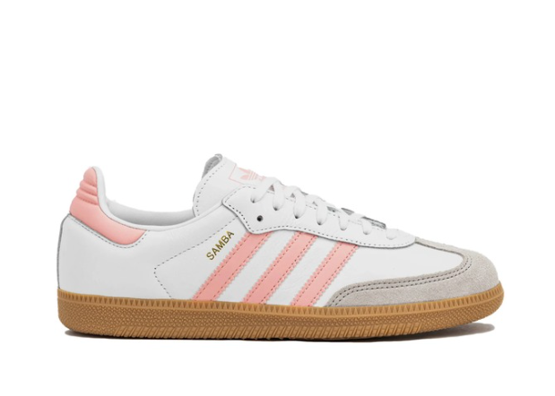 adidas Samba OG White Coral Pink (GS)