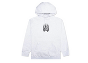 Fucking Awesome Cat Mask Hoodie Heather Grey