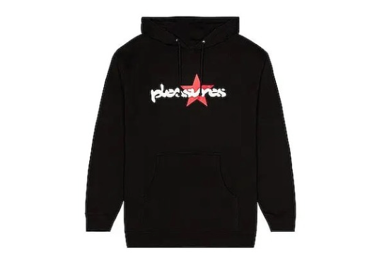 PLEASURES Vibration Hoodie Black