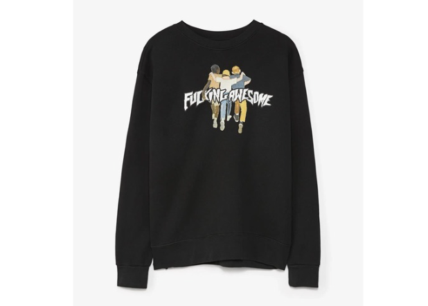 Fucking Awesome The Kids All Right Crewneck Black