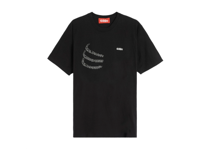 032C Skeleton Poem Tee 'Black'