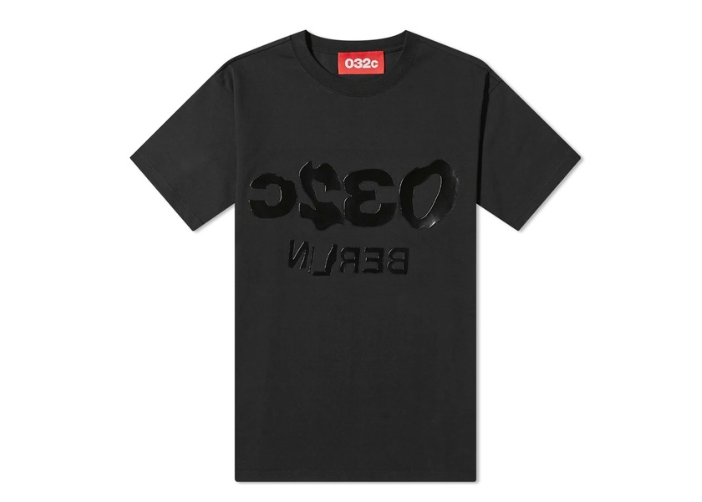 032C Selfie Glitch Tee 'Black'