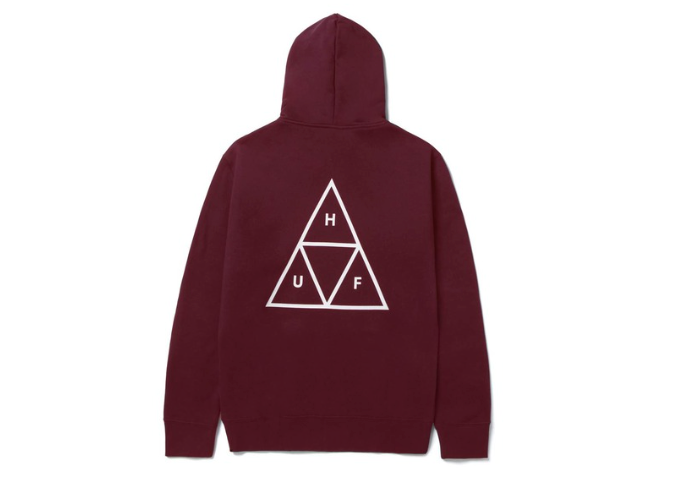 HUF Triple Triangle Hoodie Bloodstone