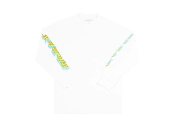 Pleasures Freak Longsleeve Tee White