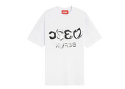 032C Metallic Selfie Glitch Tee 'White'