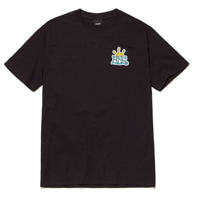 HUF Crown Tee Black