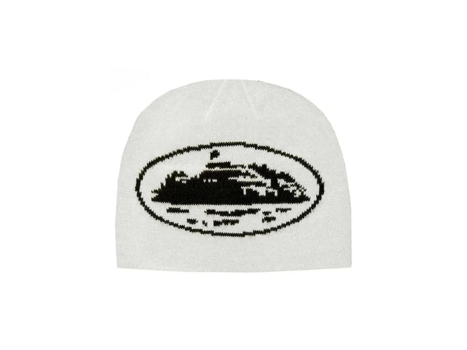 Corteiz Alcatraz Skully White
