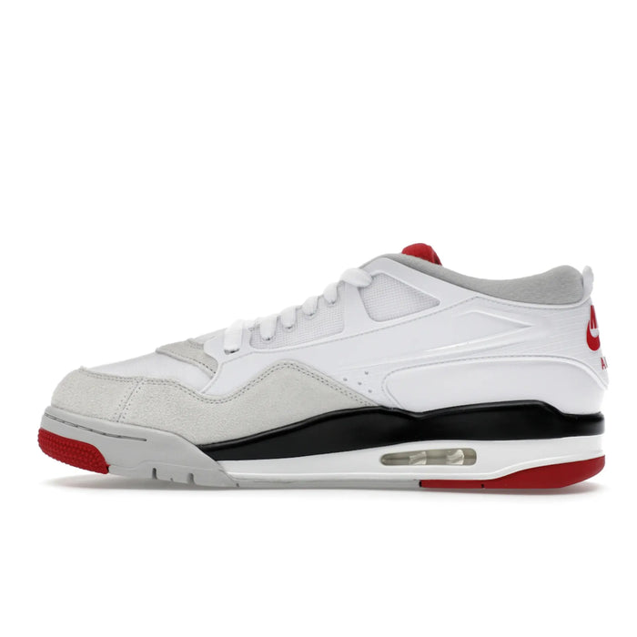 Jordan 4 RM White Fire Red