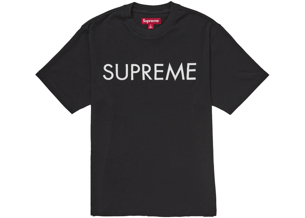 Supreme Capital S/S Top Black