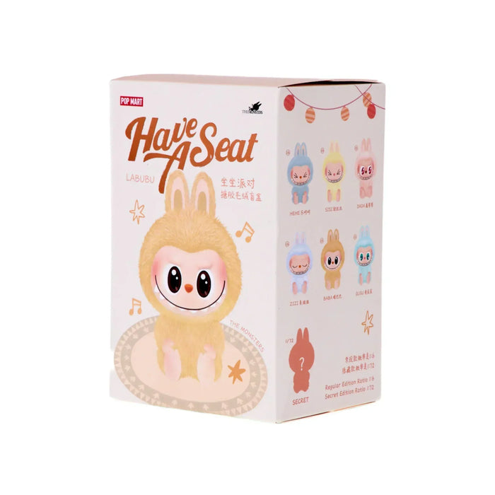 Pop Mart Labubu The Monsters Have a Seat Vinyl Plush Blind Box