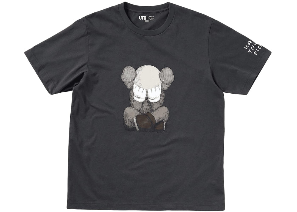 KAWS x Uniqlo Tokyo First Tee (Asia Sizing) Dark Grey