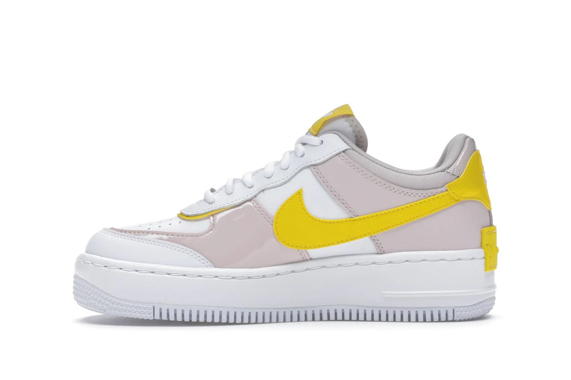 Nike Air Force 1 Low Shadow White Barely Rose Speed Yellow (Women's)
