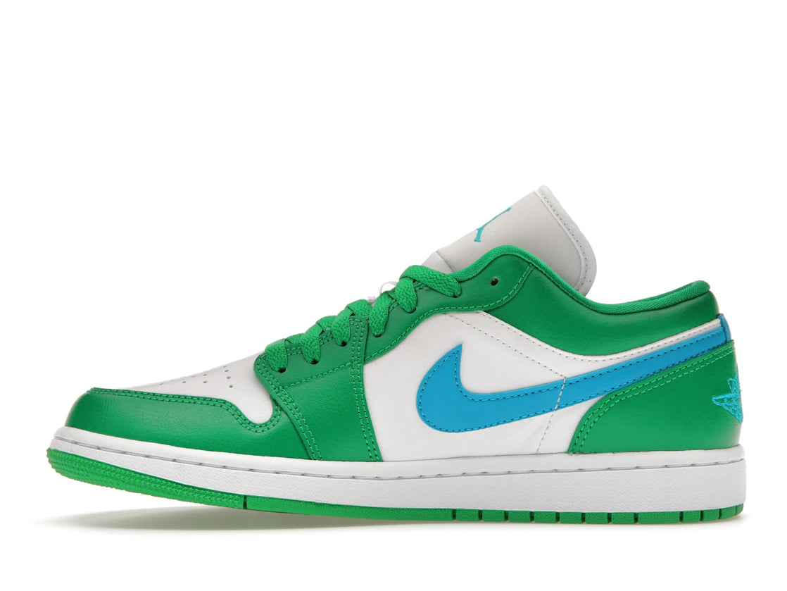 Jordan 1 Low Lucky Green Aquatone (Women's)