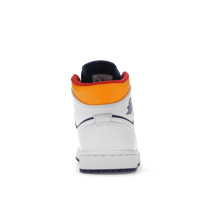 Jordan 1 Mid Royal Blue Laser Orange