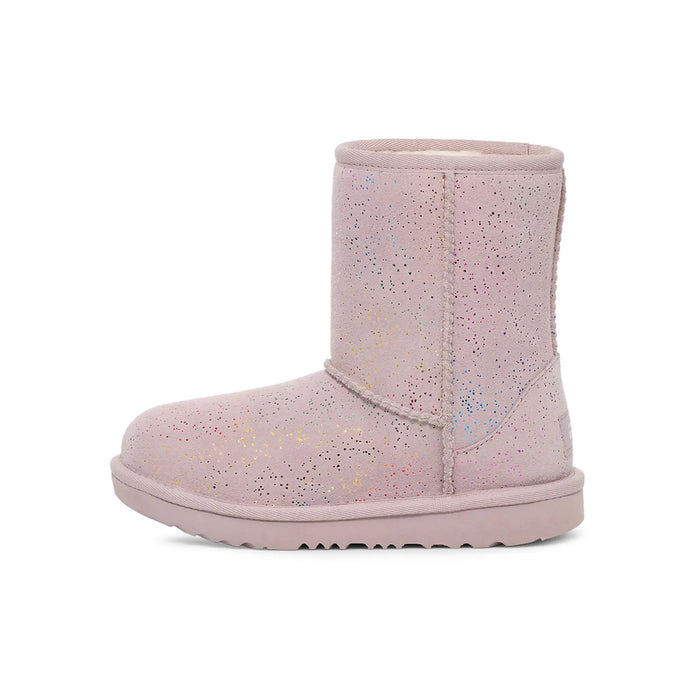 UGG Classic II Shimmer Sky Boot Pale Smoke Rainbow Metallic (Kids)