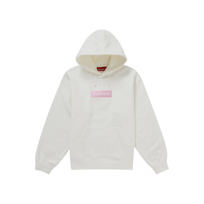 Supreme Box Logo Hooded Sweatshirt (FW25) White