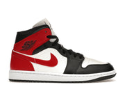 Jordan 1 Mid Gym Red Off Noir (Women's)