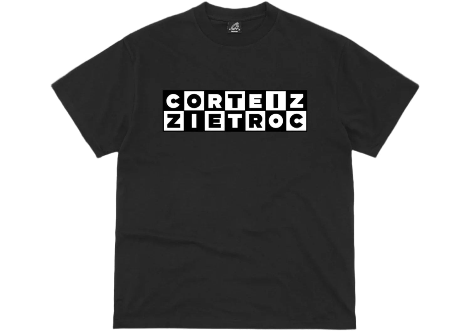 Corteiz Network Tee Black