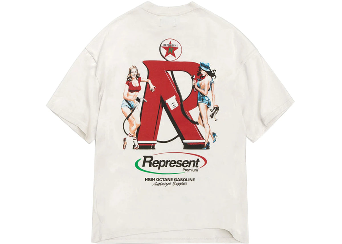 Represent Represent Premium T-shirt Flat White