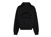 Fear of God Essentials Arch Logo Hoodie Jet Black