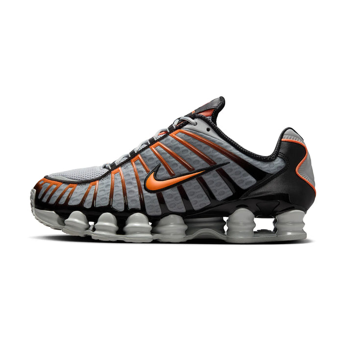 Nike Shox TL Light Smoke Grey Black Bright Mandarin
