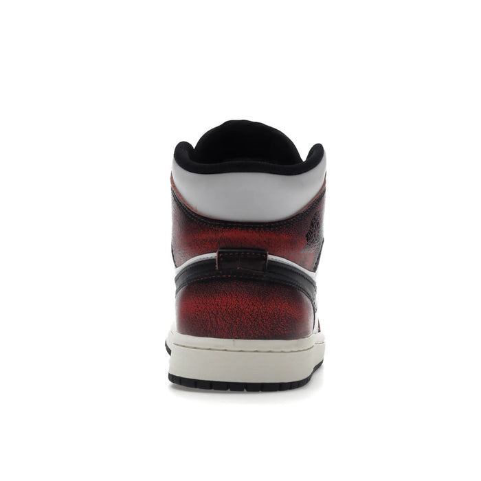 Jordan 1 Mid Wear-Away Chicago
