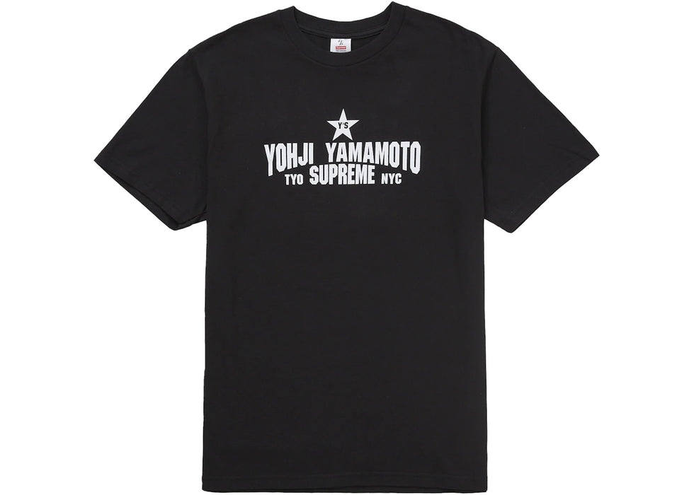 Supreme Y's by Yohji Yamamoto Star Tee Black