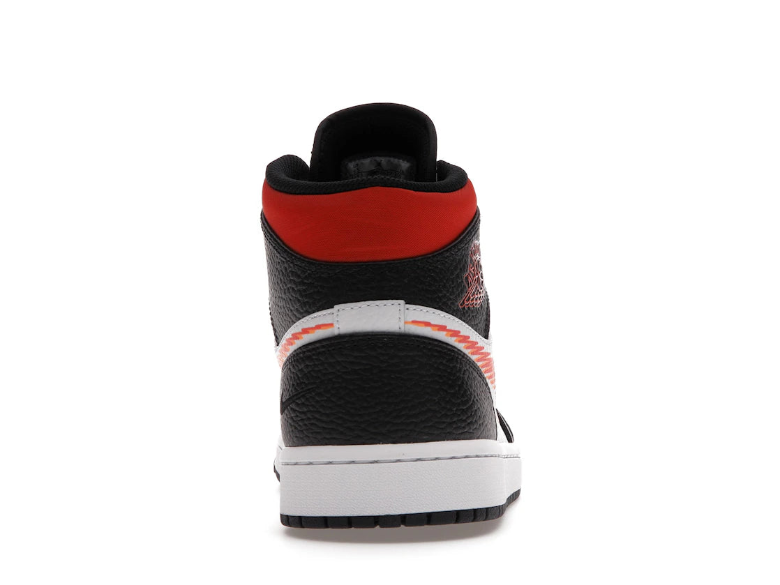Jordan 1 Mid Zig Zag Swoosh